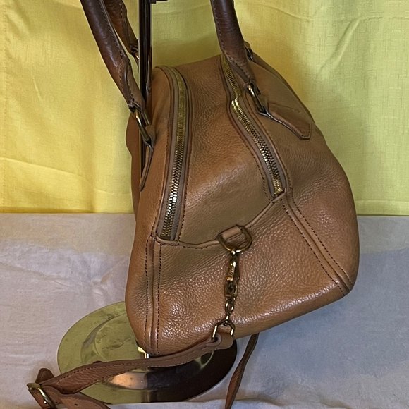 J. Crew Biennial Medium Satchel Pebbled Leather - Picture 5 of 16